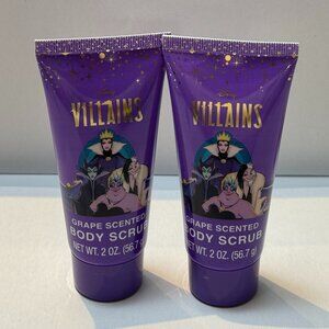 2 Disney Villains Grape Scented Body Scrub